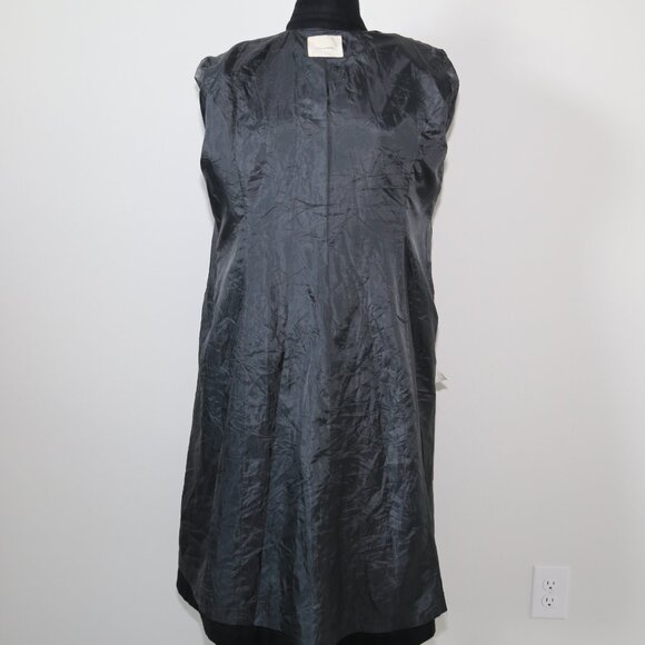 Authentic LOVE OTHER Classic double breasted long wool coat black EUC - Picture 7 of 13